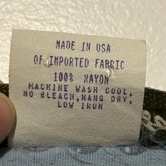 Norm Thompson Womens VTG Maxi Dress Size 14 Blue Printed Coastal Beach Summer - Picture 7 of 7